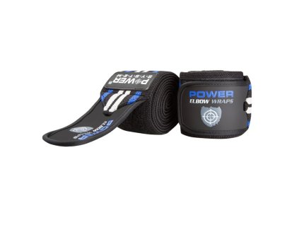 Power System Bandáže na lokty ELBOW WRAPS 7,5 x 150cm (Varianta grey ORANGE)
