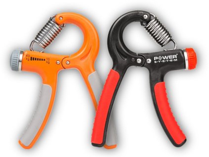 Power System Posilovač zápěstí POWER HAND GRIP (Varianta oranžový)