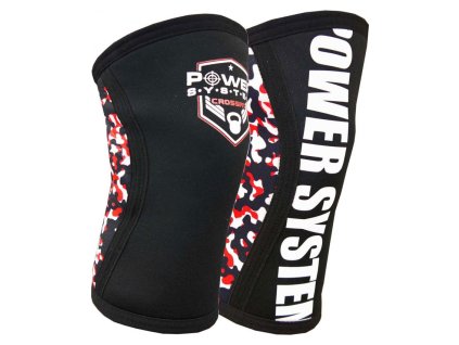 Power System Bandáž na koleno CROSSFIT KNEE SLEEVES (Varianta L/XL 36-40cm)