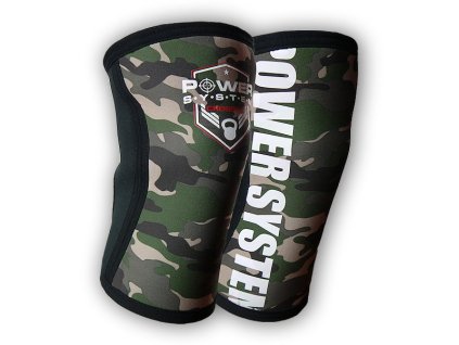 Power System Bandáže kolena KNEE SLEEVES CAMO (Varianta S/M 30cm-36cm)