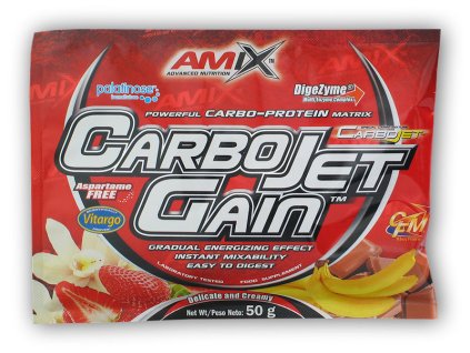 Amix CarboJet Gain 50g sáček (Varianta banana)