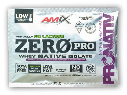 Amix ZeroPro Protein 35g akce (Varianta creamy vanilla cheescake)