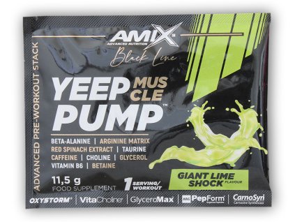 Amix Black Line Black Line Yeep Pump 11.5g (Varianta giant lime shock)