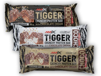 Amix Tigger Choco Crunchy High Protein Bar 60g (Varianta triple brownie)