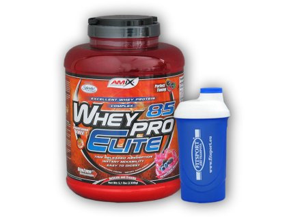 Fitsport WheyPro Elite 85% 2300g + šejkr (Varianta chocolate)