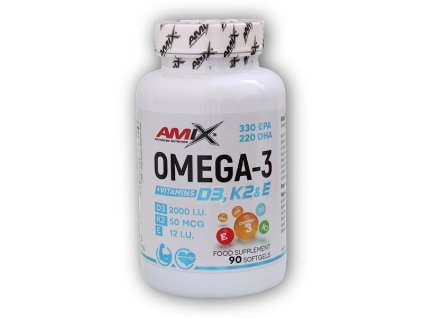 Amix Performance Series Omega 3 D3+K2+E 90 softgels