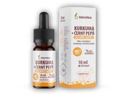 Blendea Blendea Kurkuma kapky 10ml