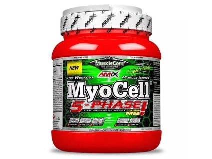 Amix MuscLe Core Five Star Series MyoCell 5-PHASE 500g (Varianta lemon-lime)