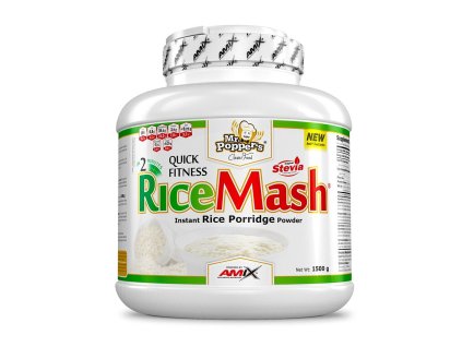 Amix Mr.Popper´s Rice Mash 1500g (Varianta strawberry yoghurt)