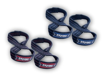Power System LIFTING FIGURE 8 silový popruh - 3405 (Varianta black-blue S-M)