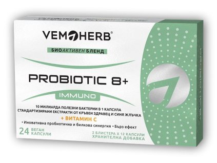 VemoHerb VemoHerb Probiotic 8+ Immuno 24 kapslí