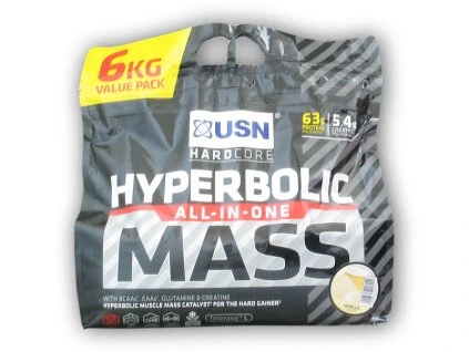 USN Hyperbolic Mass 6000g (Varianta čokoláda)