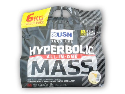 USN Hyperbolic Mass 6000g (Varianta vanilka)