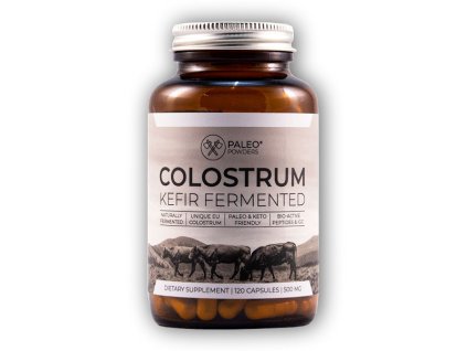 Paleo Powders Kefírové Kolostrum (fermentované) 120 kapslí