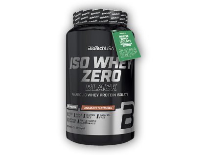 BioTech USA Iso Whey Zero Black 908g (Varianta čokoláda)