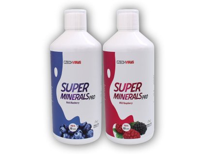 Czech Virus Super Minerals PRO 750ml (Varianta blueberry)