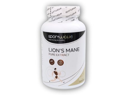 Sportwave Lions mane pure extract 60 kapslí
