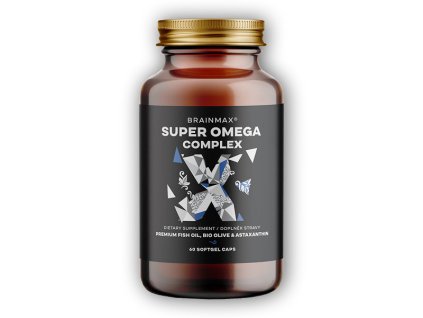 BrainMax Super Omega Complex 60 softgel kapslí