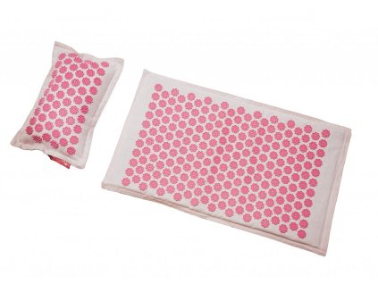 TrainMax TrainMax Akupresurní podložka s polštářkem (Varianta růžová)