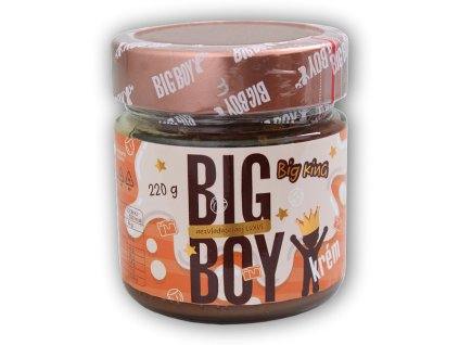 BigBoy Big king 220g krém s lískovými ořechy mlékem a karamelem