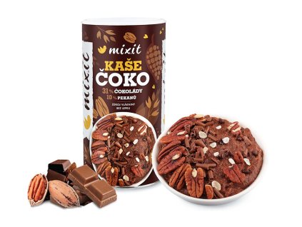 Mixit Čokoládová kaše s pekany 520g