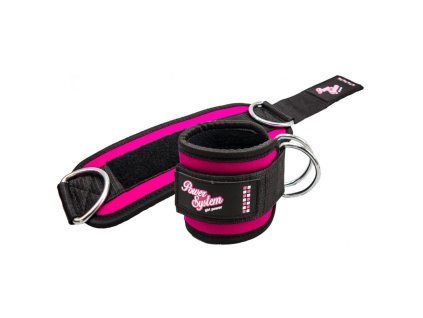 Power System ANKLE STRAPS GYM BABE kotníkový adaptér (Varianta purple)