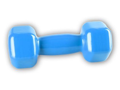Power System Vinylová jednoručka Vinyl Dumbell 4kg modrá
