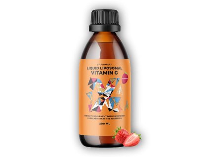 BrainMax KIDS Liquid Liposomal Vitamin C 500mg 200ml (Varianta strawberry)