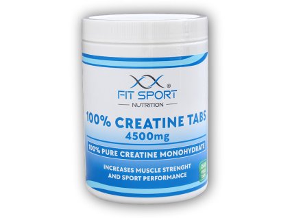 FitSport Nutrition 100% Creatine Tabs 4500mg 240 vege tablet