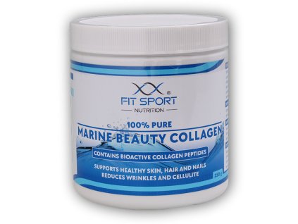 FitSport Nutrition 100% Pure Marine Beauty Collagen 250g bioaktivní kolagenní peptidy VERISOL