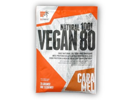 Extrifit Vegan 80 35g sáček (Varianta lískový ořech)