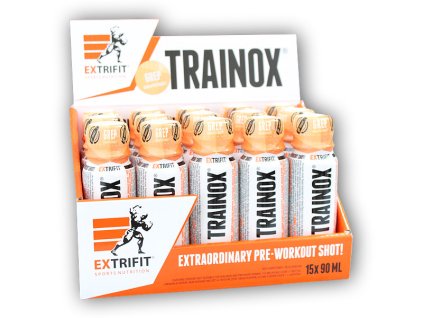Extrifit Trainox Shot 15x90ml (Varianta černý rybíz)