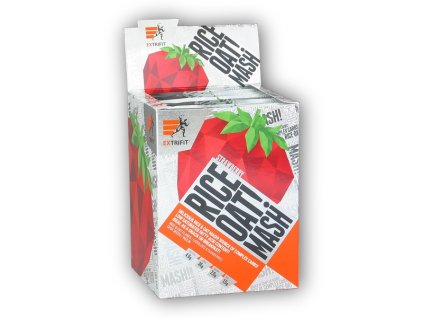 Extrifit 10x Rice & Oat Mash 50g (Varianta mango)