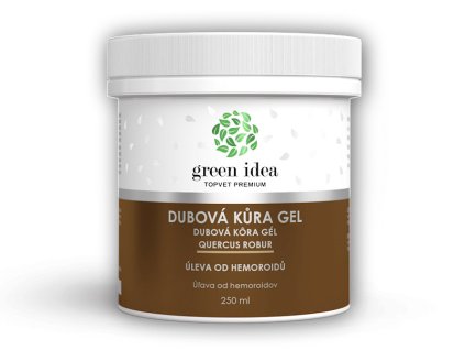 Green Idea Dubová kůra gel na hemoroidy 250ml