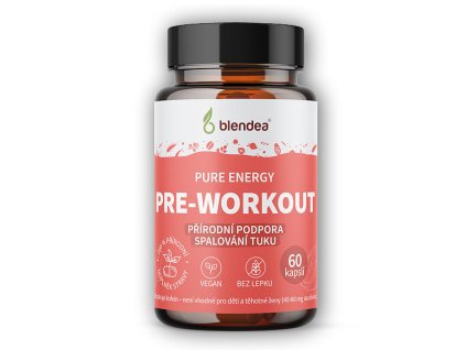 Blendea Blendea Pre-Workout 60 kapslí