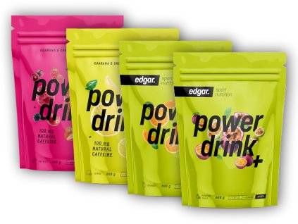 Edgar Powerdrink+ 600g (Varianta citron)