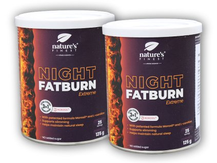 Nature´s Finest 2x Night Fatburn Extreme 125g