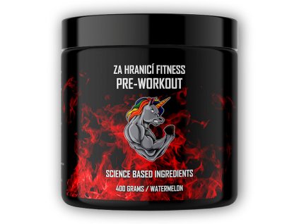 Za hranicí fitness Pre-Workout 400g (Varianta candy crush)