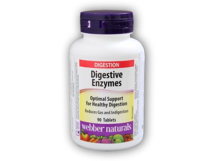 Webber Naturals Digestive Enzymes 90 tablet