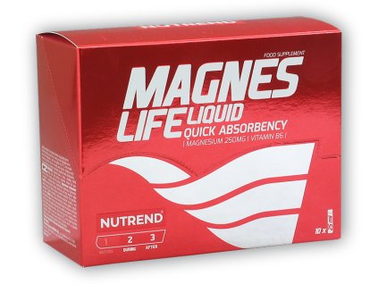 Nutrend MagnesLIFE 10x25ml (Varianta cherry)