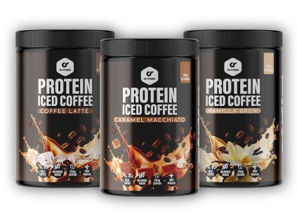 Go Fitness Protein Iced Coffee 900g (Varianta caffe latte)
