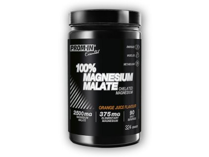 PROM-IN 100% Magnesium Malate 324g (Varianta pomeranč)