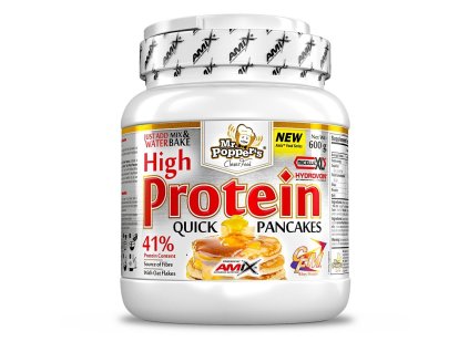 Amix Mr.Popper´s High Protein Pancakes 600g (Varianta vanilla yogurt)