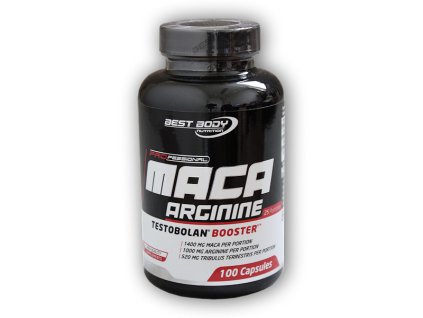 Best Body Nutrition Professional Maca Arginine testobolan 100 kapslí