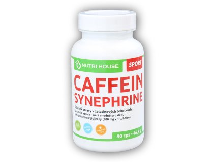 Nutri House Caffeine + Synephrine 90 kapslí