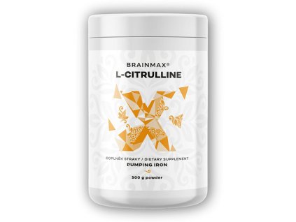 BrainMax L-Citrulline, L-citrulin 500g