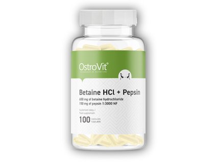 Ostrovit Betaine HCL + pepsin 100 kapslí