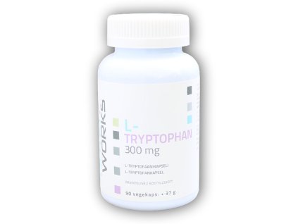 Nutri Works L-Tryptophan 300mg 90 kapslí