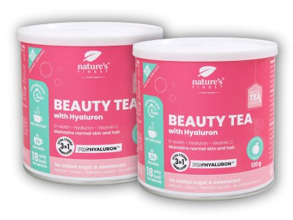 Nature´s Finest 2x Beauty tea with hyaluron 120g