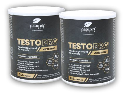 Nature´s Finest 2x TestoPro extreme 150g